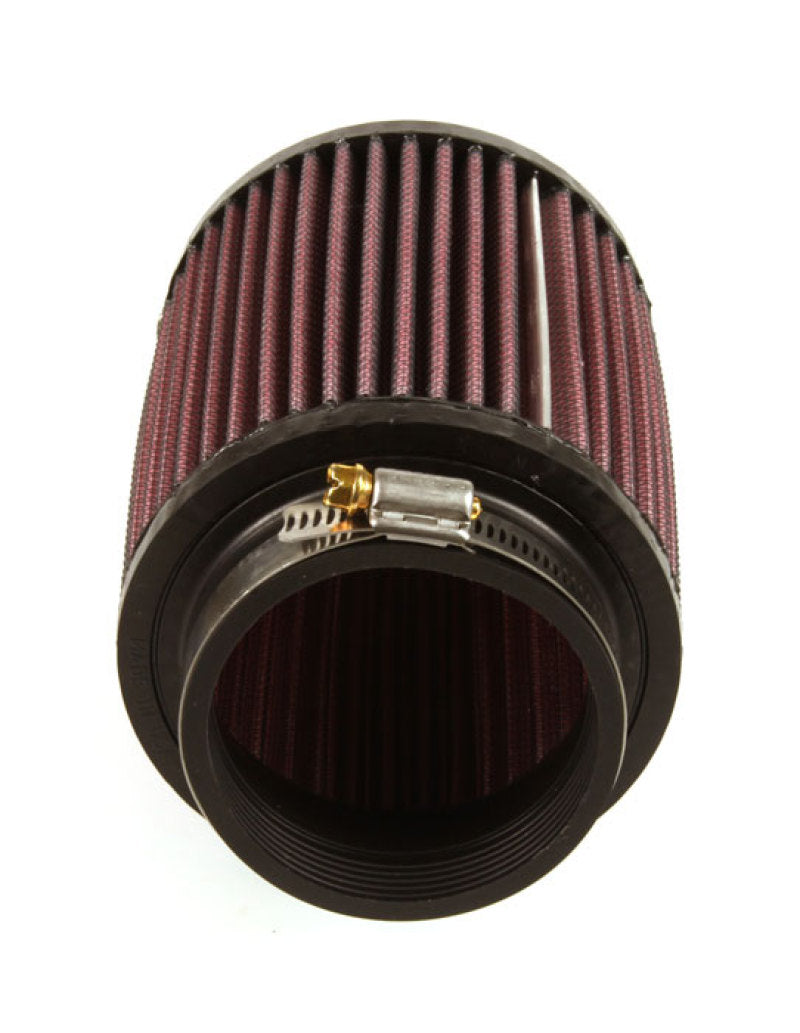 K&N Universal Rubber Air Filter - 3 Inch Diameter, 5 Degree Flanged, 4.5 Inch Outer Diameter, 5 Inch Height