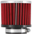 K&N Engineering 62-1480 Chrome Finish Rubber Base Crankcase Vent Filter - 1.75 Inch Flange ID