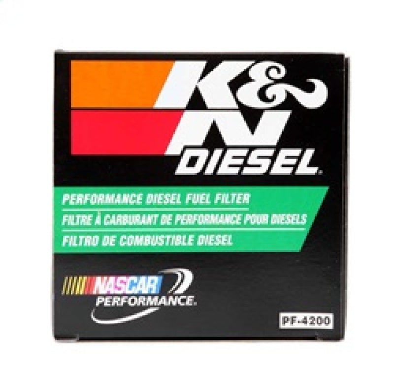 K&N Engineering PF-4200 Performance Cartridge Fuel Filter for Dodge Ram 2500 and 3500 (2006-2007) 5.9L Diesel