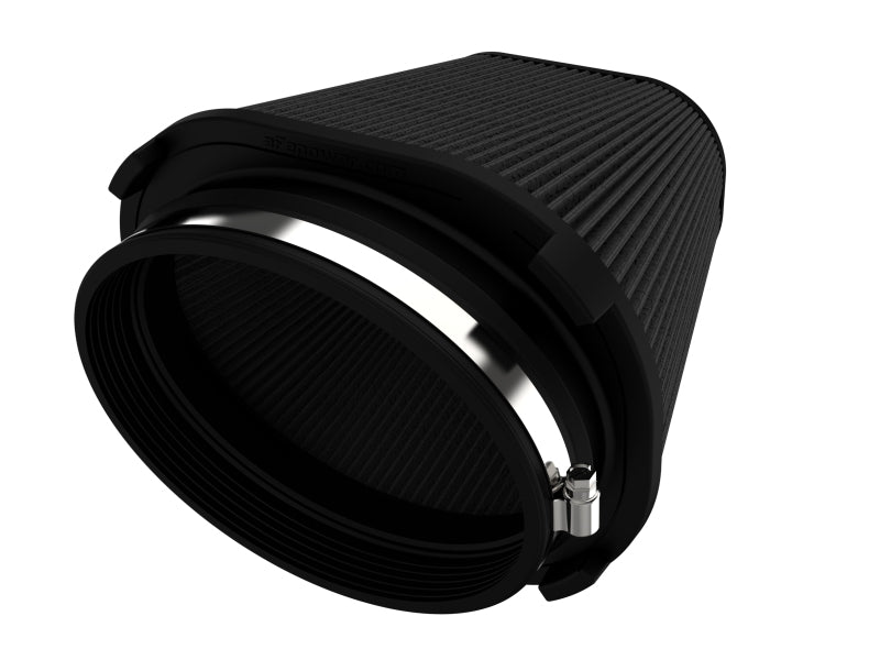 aFe MagnumFLOW Black Pro 5R Air Filter Part Number 24-90112K for High-Performance Street and Track Use