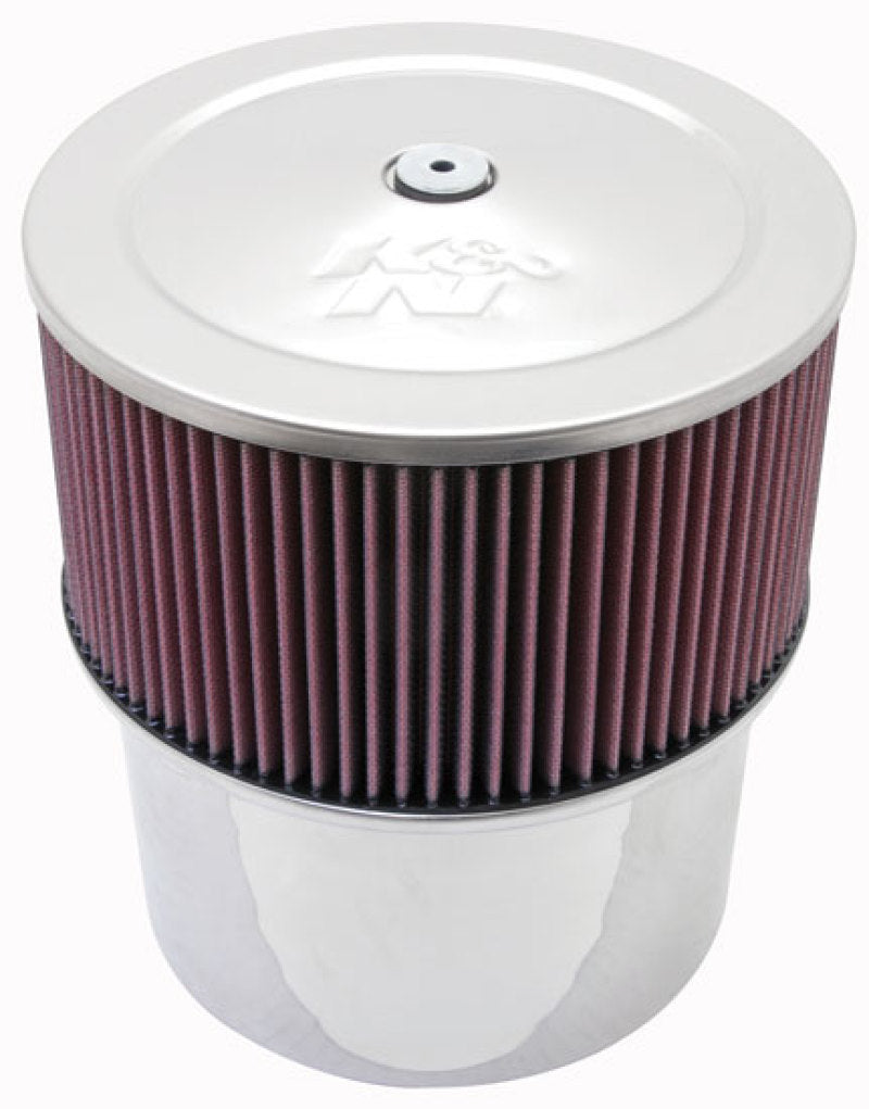 K&N Engineering 58-1210 7-5/16 inch Flange Velocity Stack Air Filter Assembly