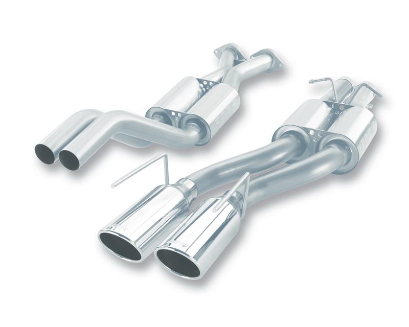 Borla S-Type Cat-Back Exhaust System for 2006-2010 Jeep Grand Cherokee SRT-8 6.1L V8