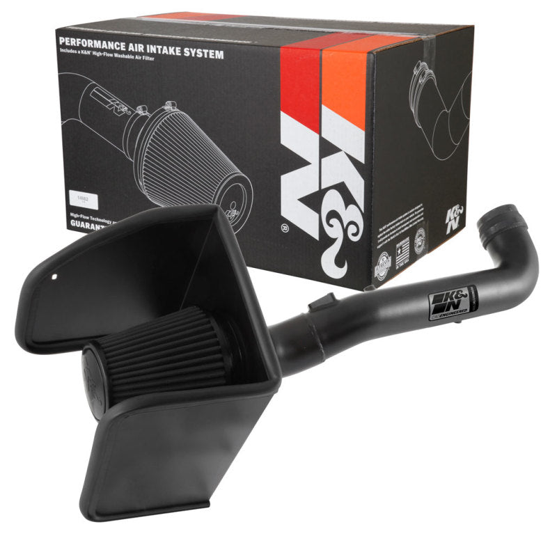 K&N Engineering 71-3104 Black Performance Cold Air Intake Kit for Chevrolet Colorado and GMC Canyon 3.6L V6