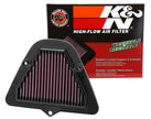 K&N Engineering Part KA-1709 High-Flow Air Filter for Kawasaki Vulcan 1700 Models