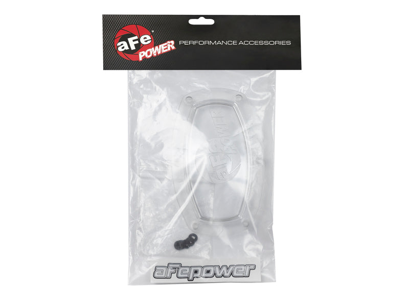 aFe Momentum Cold Air Intake System Replacement Sight Window - Oblong Clear