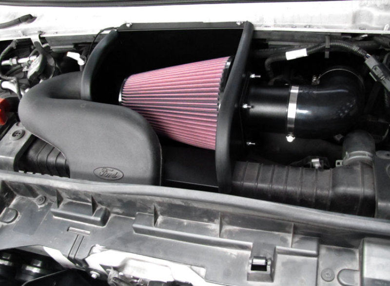 K&N Engineering 77-2570KTK Cold Air Intake System for Ford E-350 and E-150 (V10 6.8L)