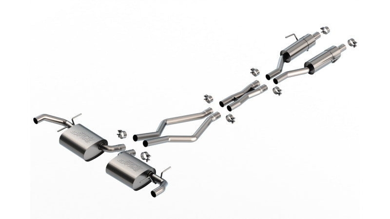 Borla S-Type Cat-Back Exhaust System for 2022-2025 Jeep Grand Cherokee V6 Models