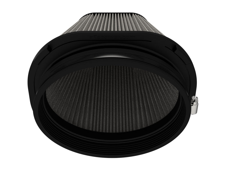 aFe Magnum FLOW Universal Pro DRY S Air Filter (7.5 x 5.5 in F, 9.25 x 7.25 in B, 6 x 4 in T, 9 in H) - High-Performance Replacement for Street and Light Off-Road Vehicles