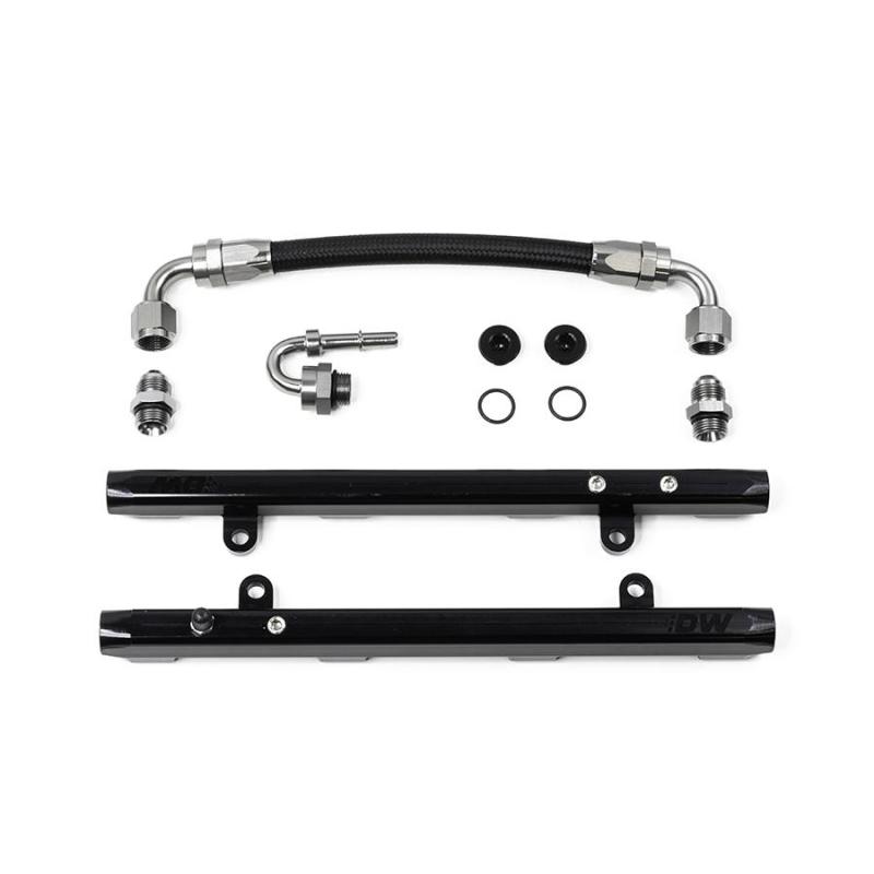 DeatschWerks 7-301-OE Coyote 5.0 Fuel Rails with Crossover for Ford Mustang V8 2011-2017 and F-150 V8 2011-2017