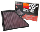 K&N Engineering 33-5056 High-Flow Drop-In Air Filter for 2017-2018 Cadillac XT5 and GMC Acadia 3.6L V6