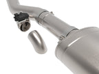 aFe Gemini XV 4-inch to Dual 3-inch 304 Stainless Steel Cat-Back Exhaust System with Cutout for GM Silverado/Sierra 1500 2019-2021