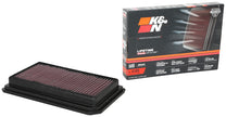 K&N Engineering 33-5105 High-Flow Replacement Air Filter for Cadillac CT4 and CT5 (2020-2023) with 3.0L V6 Engine