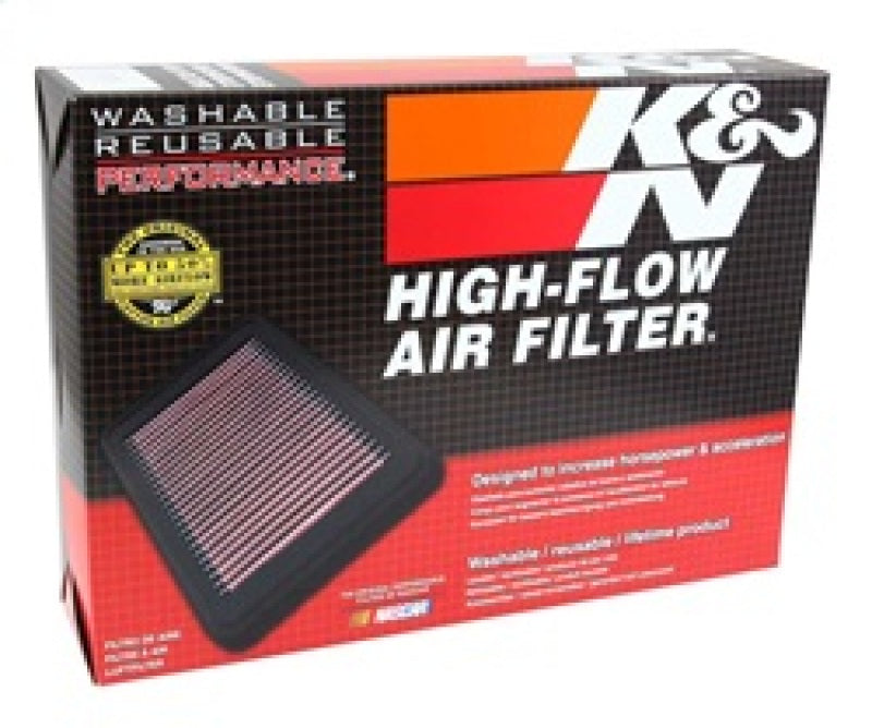 K&N Engineering YA-6001 High-Flow Replacement Air Filter for Yamaha YZF-R6 (1999-2008)
