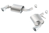 Borla ATAK Axle-Back Exhaust System for 2016-2024 Chevrolet Camaro SS and LT1 6.2L V8 - No NPP Valves
