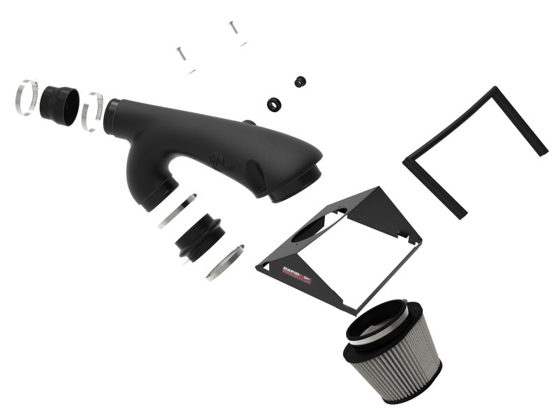 aFe Rapid Induction Cold Air Intake System with Pro DRY S Filter for Ford F-150 2021+ V6-3.5L