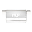 MagnaFlow 11375 Stainless Steel 4x9 Inch Oval Straight-Through Performance Muffler