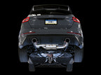 AWE Tuning Ford Focus RS SwitchPath Cat-Back Exhaust with Remote - Chrome Silver Tips