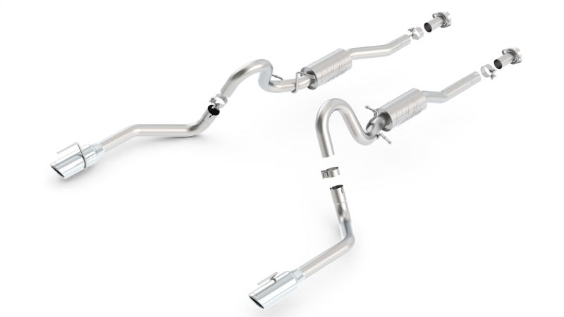 Borla ATAK Cat-Back Exhaust System for 1999-2004 Ford Mustang GT and Mach 1 with 4.6L V8