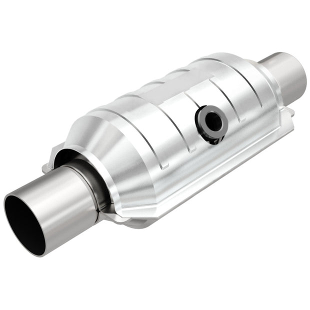 MagnaFlow OEM Grade Universal Catalytic Converter Part 54055 - 2.25-inch, EPA Compliant