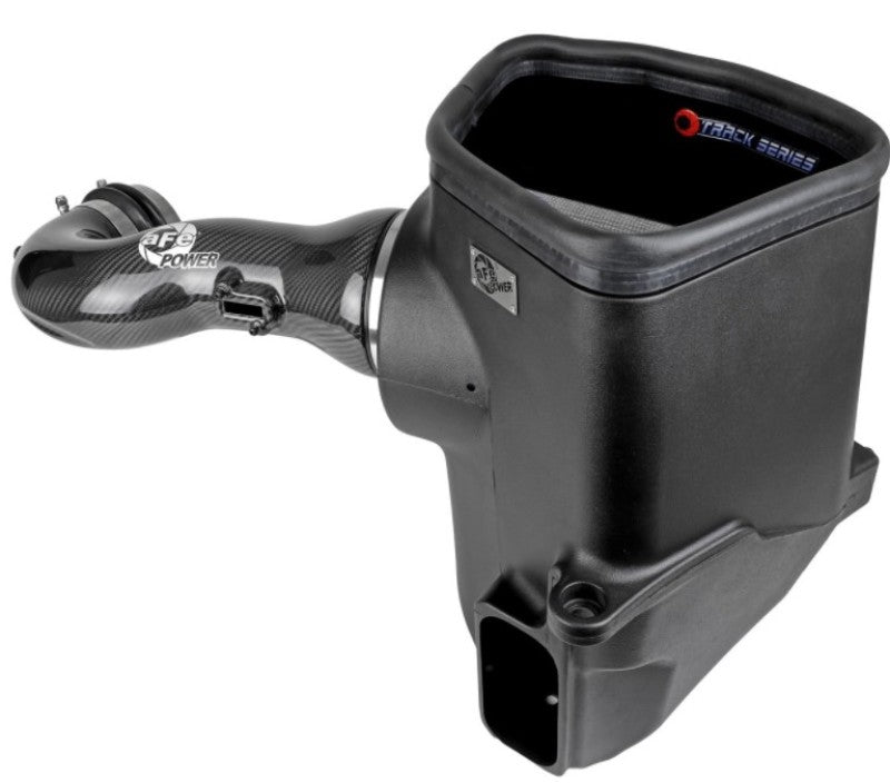 aFe 57-10015D Track Series Carbon Fiber Cold Air Intake System with Pro Dry S Filter for GM Trucks and SUVs 2016-2021