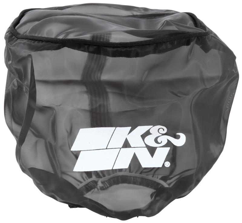 K&N Engineering 22-8045DK 6-inch Diameter Closed Top Black Drycharger Air Filter Wrap