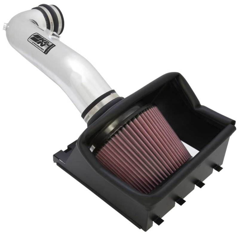 K&N Engineering 77-2580KP Cold Air Intake System for 2009-2010 Ford F-150 with 4.6L V8 Engine
