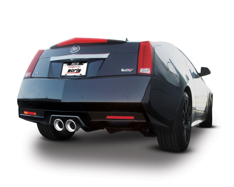 Borla S-Type Axle-Back Exhaust System for 2001-2015 Cadillac CTS-V Coupe 6.2L V8