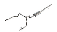 Borla Touring Cat-Back Exhaust System for Chevrolet Silverado 1500 ZR2 & GMC Sierra 1500 AT4X 6.2L V8