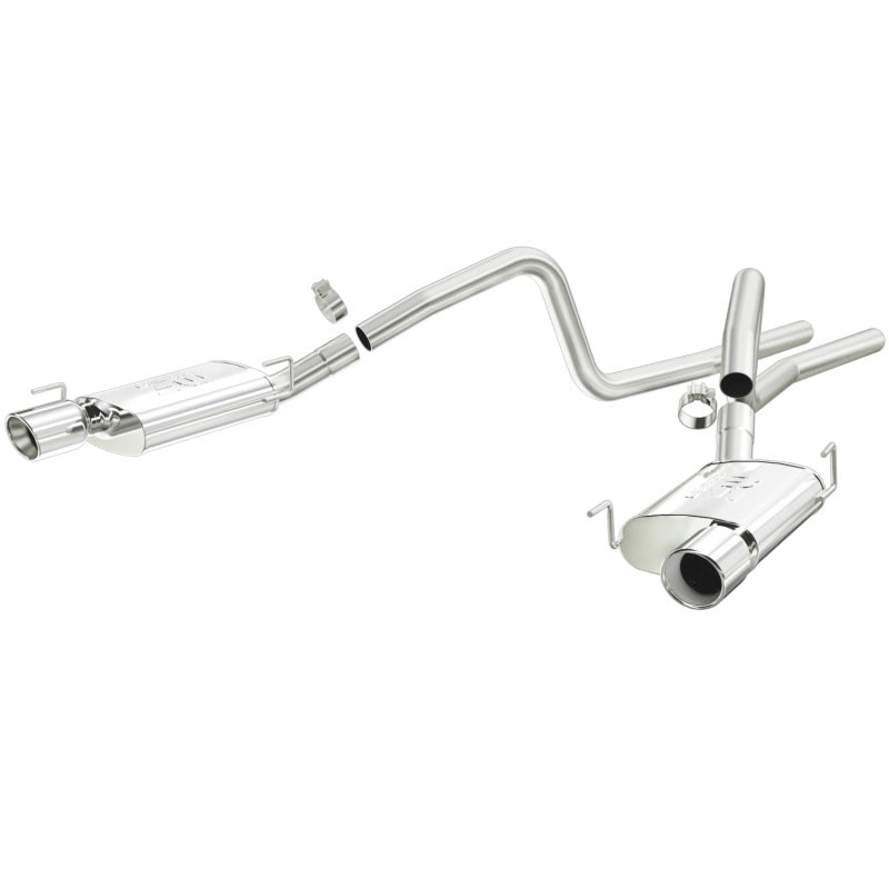 MagnaFlow Street Series Cat-Back Exhaust System for 2005-2009 Ford Mustang with 4.6L and 5.4L Engines