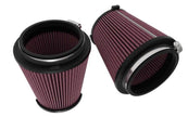 K&N Engineering High-Flow Drop-In Replacement Air Filter for 2024-2026 Ford Mustang 5.0L V8