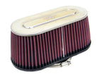 K&N Engineering Marine Engine Flame Arrestor - Oval Tapered Flange, 3.75 Inch Flange ID, .75 Inch Flange Length, 4 Inch Height