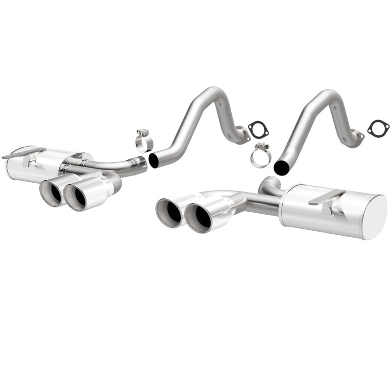 MagnaFlow 16732 Street Series Axle-Back Performance Exhaust System for Chevrolet Corvette 1997-2004