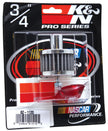 K&N Engineering 62-1120 Chrome Steel Base Crankcase Vent Filter with 3/4 Inch Diameter Tube