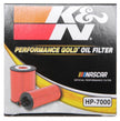 K&N Engineering HP-7000 Cartridge Oil Filter for Saab 9-3, Chevrolet, Pontiac, Saturn, Vauxhall