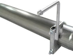 aFe MACHForce XP 4-inch Stainless Steel DPF-Back Exhaust System for GM Diesel Trucks (2007-2010 V8-6.6L LMM)