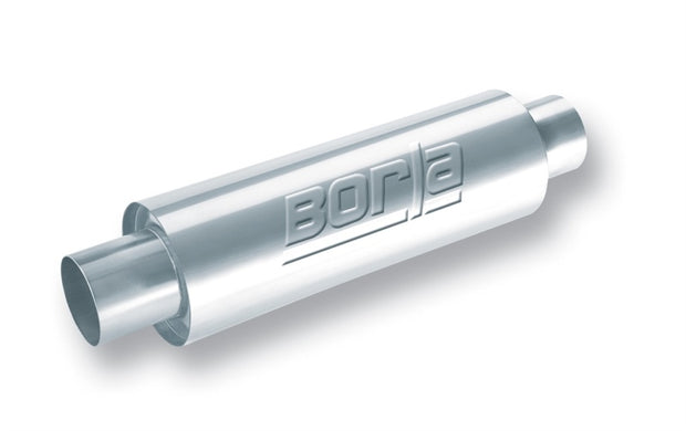 Borla XR-1 Racing Sportsman 3-Inch Inlet/Outlet Round Muffler – High-Performance Automotive Exhaust System