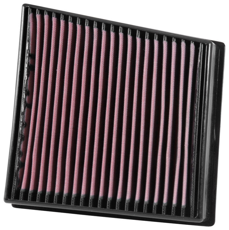 K&N Engineering 33-5065 High-Flow Reusable Air Filter for Chevrolet Silverado 2500HD and GMC Sierra 2500HD/3500HD (2017)