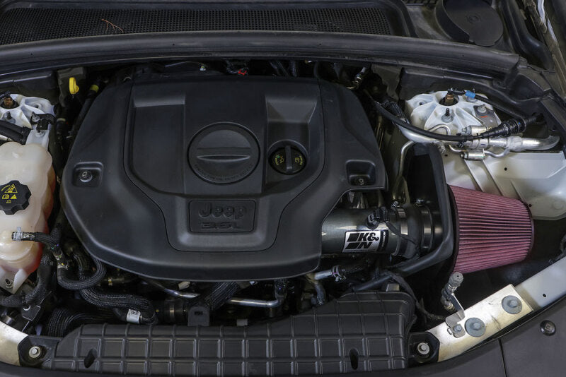 K&N Engineering 77-1587KC Performance Air Intake System for Jeep Grand Cherokee L with 3.6L V6