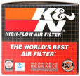 K&N Engineering MG-8516 High-Flow Reusable Air Filter for Moto Guzzi V9 Bobber and V7 Models