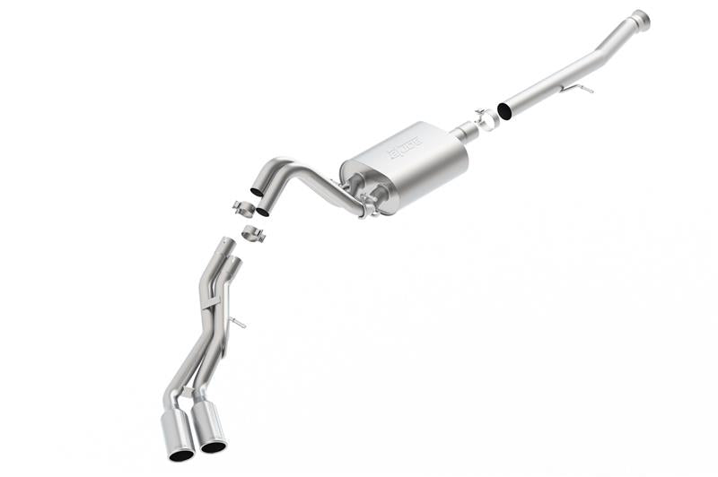 Borla S-Type Cat-Back Exhaust System for 2015-2020 Cadillac Escalade ESV & GMC Yukon Denali XL 6.2L V8