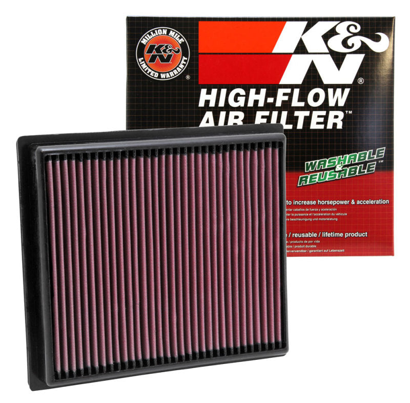 K&N Engineering PL-9011 Off-Road Replacement Air Filter for Polaris Ranger RZR XP 900 Series