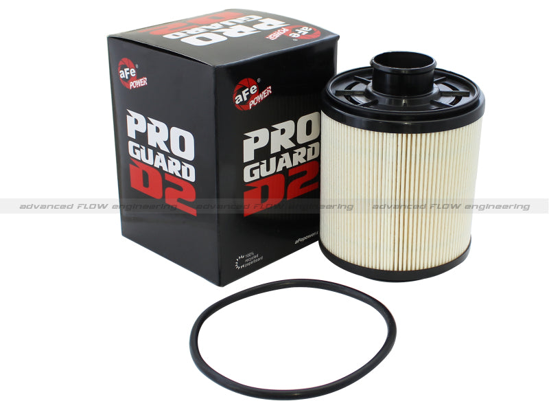 aFe ProGuard D2 Fuel Filter Part Number 44-FF014E for Ford Diesel Trucks 11-16 V8-6.7L