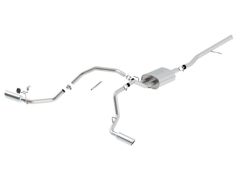 Borla Touring Cat-Back Exhaust System for 2014-2018 Chevrolet Silverado 1500 & GMC Sierra 1500 with 5.3L V8