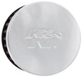 K&N Engineering 62-1440 Crankcase Vent Filter with Chrome Top and Reusable Synthetic Media