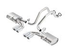 Borla ATAK SS Cat-Back Exhaust System for 1997-2004 Chevrolet Corvette 5.7L V8