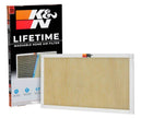 K&N HVAC Filter - 16 x 24 x 1, Reusable Washable Pleated Synthetic Filter for Improved Air Quality