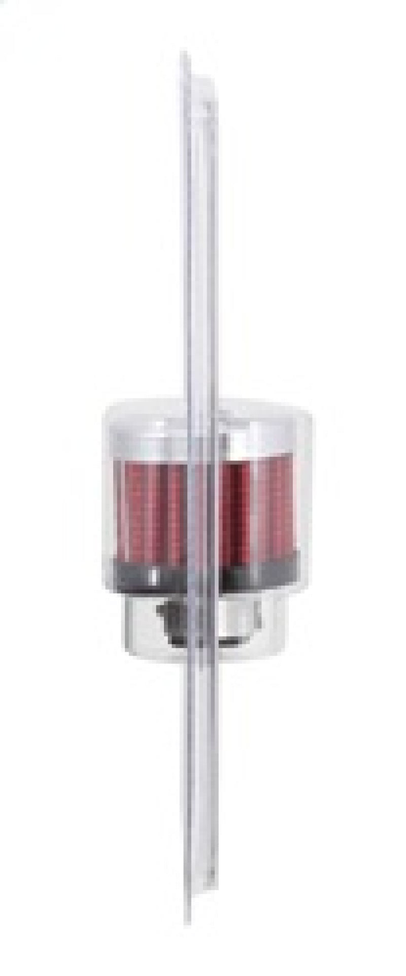 K&N Engineering 62-2470 Chrome Crankcase Vent Filter with 5/16 Inch Flange, 1 3/8 Inch Outer Diameter