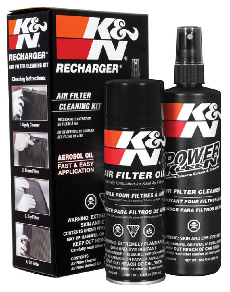 K&N Engineering Part 99-5000 Aerosol Oil Recharger Service Kit for Air Filters