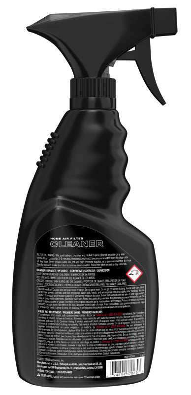 K&N Engineering HVAC Filter Cleaner 99-6010 – 32 oz Spray Bottle for Effective Air Filter Maintenance