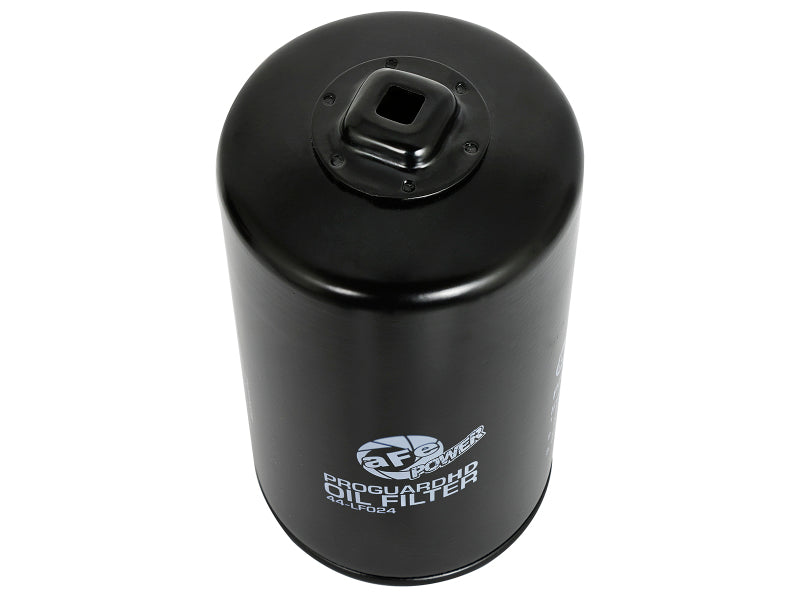 aFe ProGuard D2 Oil Filter Part Number 44-LF024 for Ford Super Duty 6.7L Diesel Engines